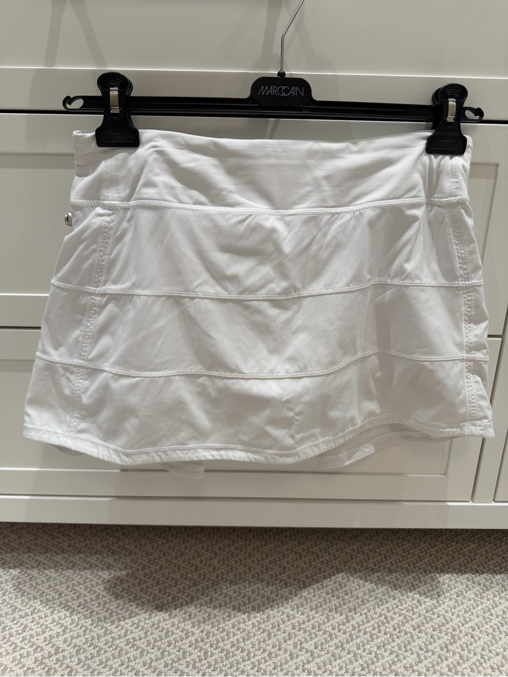 lululemon athletica White Tiered Active Skort- Tennis